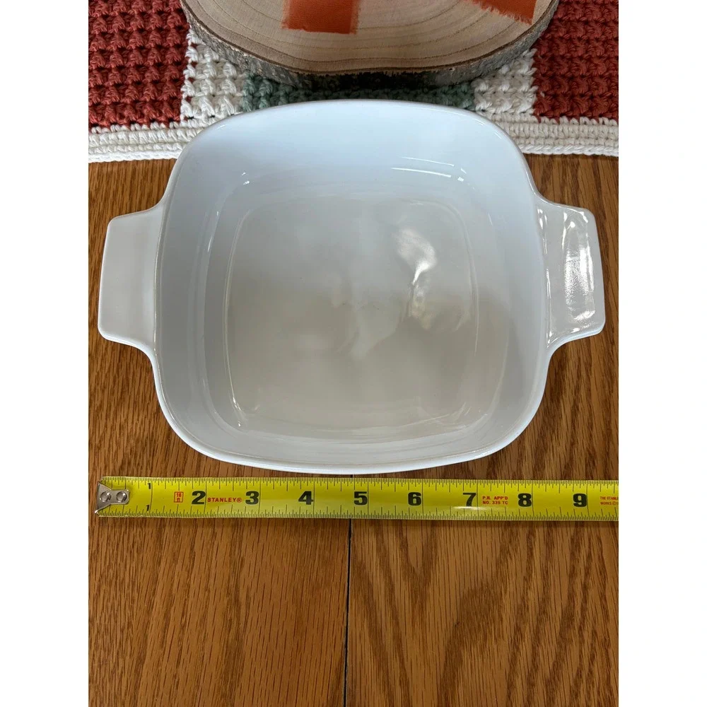 Corning Ware Blue Cornflower 1 Quart Square Casserole Dish A-1-B Vintage USA
